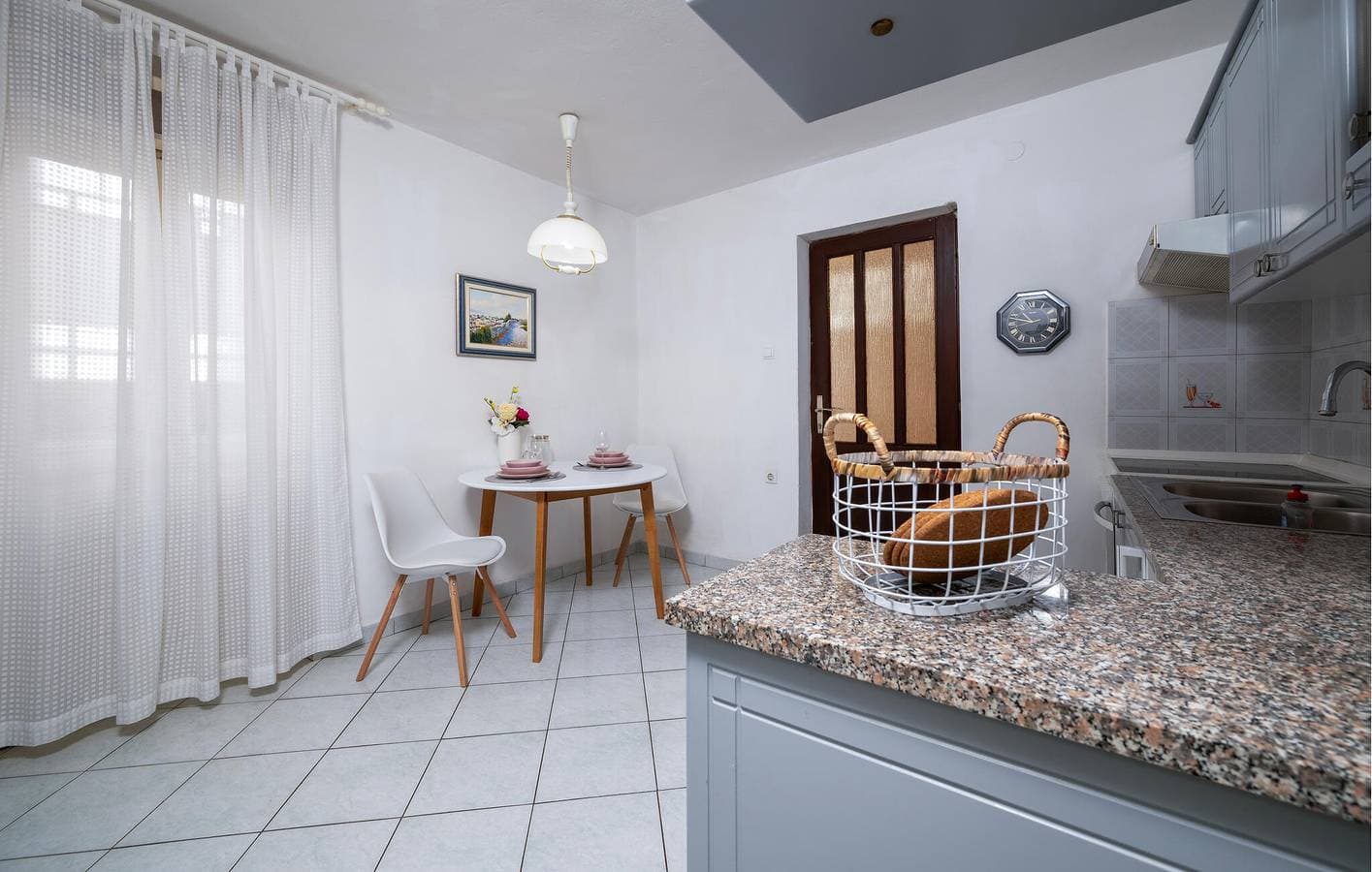Foto 8 von 20: Gemütliches Apartment mit Meerblick, Terrasse, WLAN und Parkplatz – 200 m vom Strand entfernt