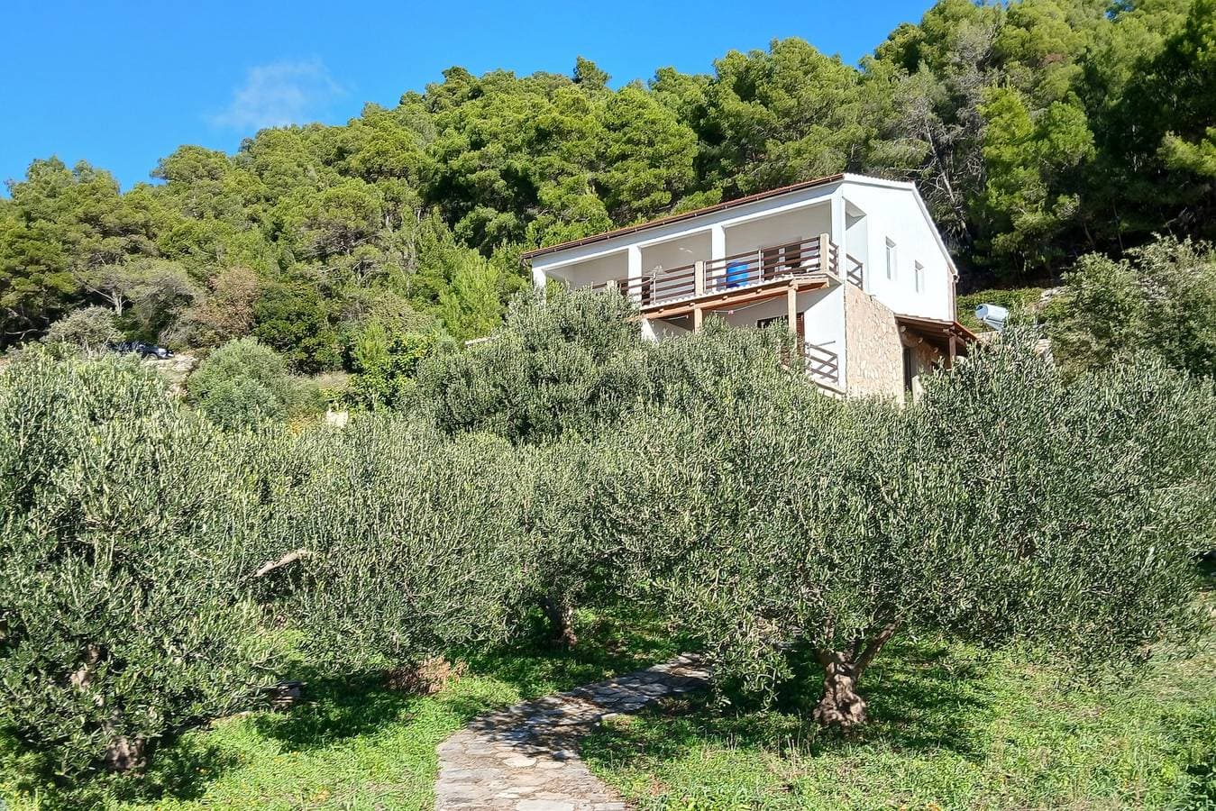 Foto 4 von 39: 2-Zimmer-Ferienwohnung mit Terrasse und Meerblick Bucht Torac, Hvar A-24462-a
