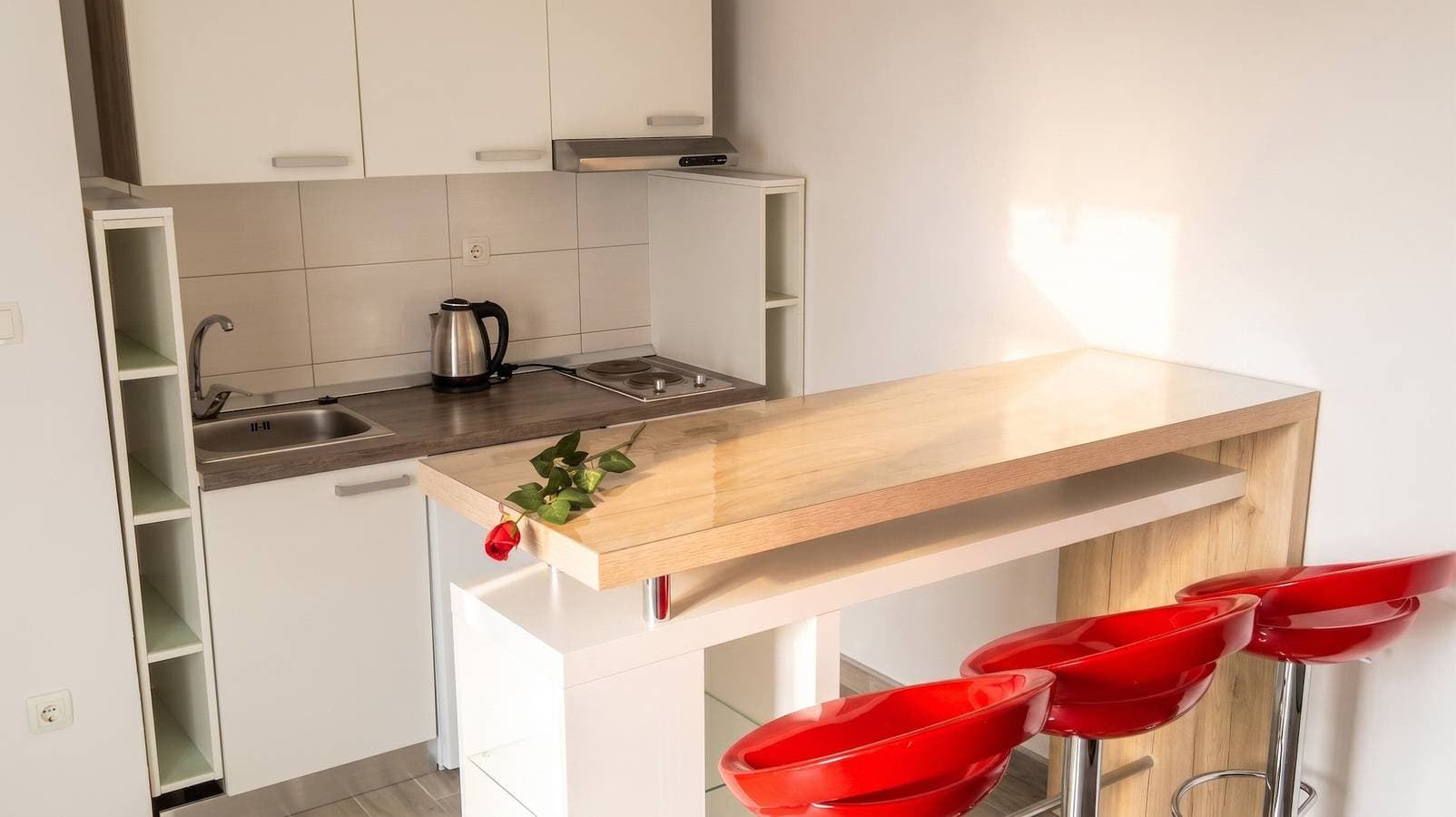 Foto 4 von 50: Charmante Wohnung mit Meerblick in Sumartin - 27 qm