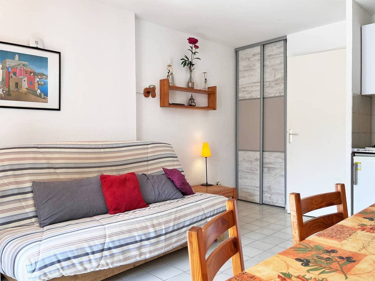 Foto 4 von 14: Gemütliche Erdgeschosswohnung: Terrasse, Strandnähe, 6 Schlafplätze, Parken