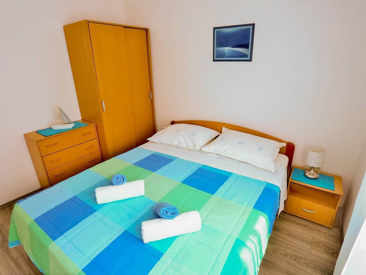 Foto 5 von 17: Apartments Lenka - One Bedroom Apartment with Balcony and garden View A1