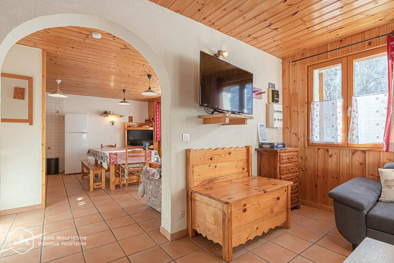 Foto 3 von 15: Chalet „Les Pervenches“: Bergblick, private Terrasse und WLAN