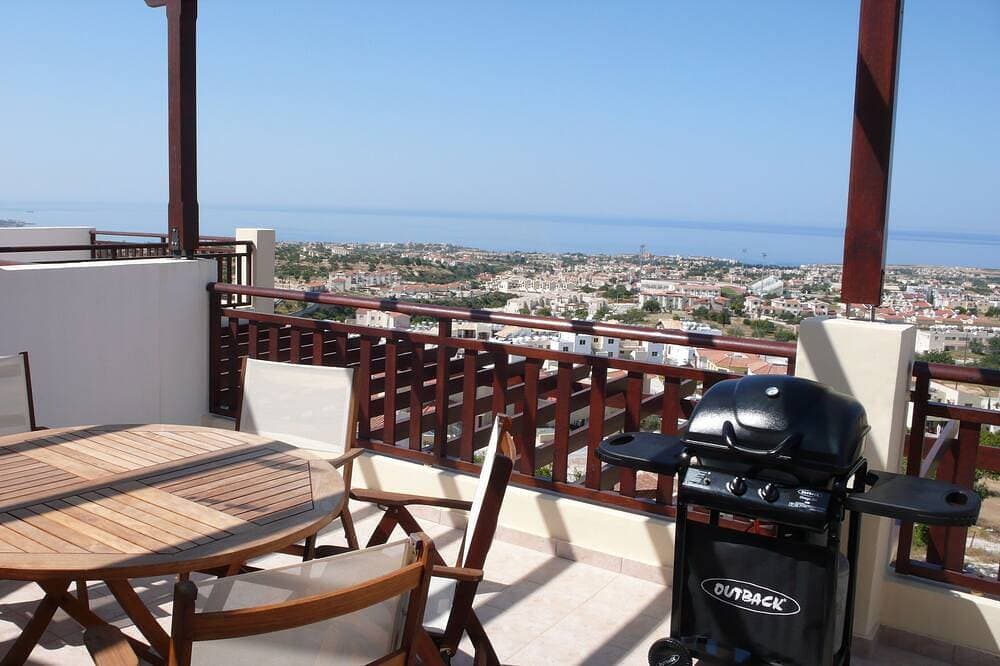 Foto 12 von 14: Schöne Penthouse-Wohnung mit 2 Schlafzimmern in Peyia. Gemeinschaftspool - Free WiFi
