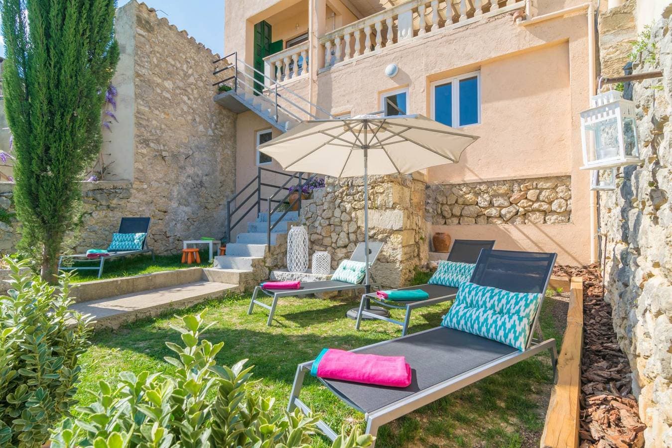 Ca Sa Tia Vicari - Ferienhaus mit Privatgarten in Selva. WiFi gratis 1