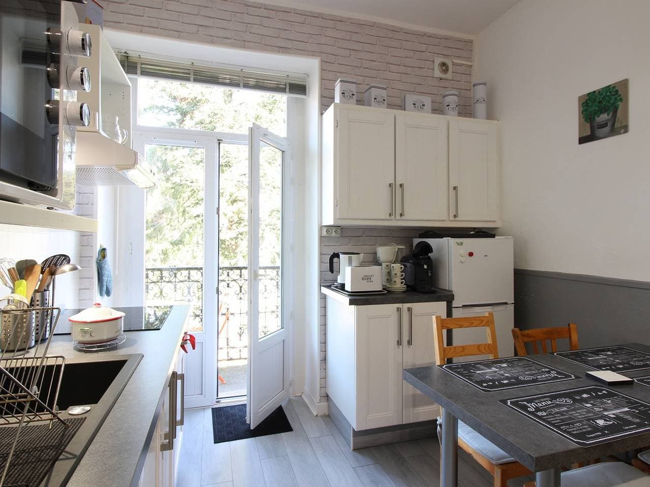 Foto 5 von 14: T2 bis Wohnung mit Balkon im Zentrum von La Bourboule, nahe Thermen, 4 Pers, Wifi
