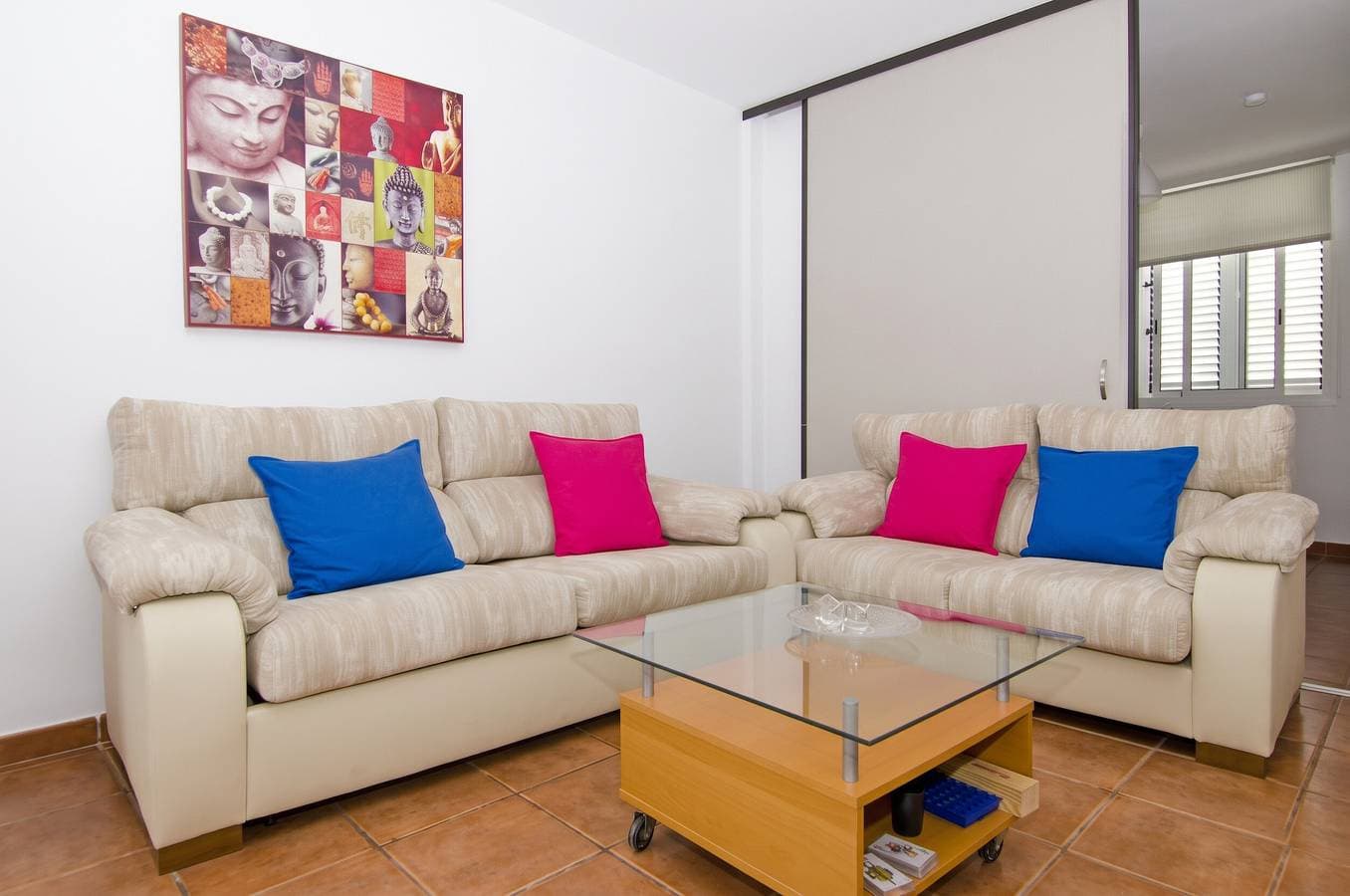 Foto 4 von 22: Charmantes Apartment in Puerto de Mogán - 80m², Berg- und Meerblick