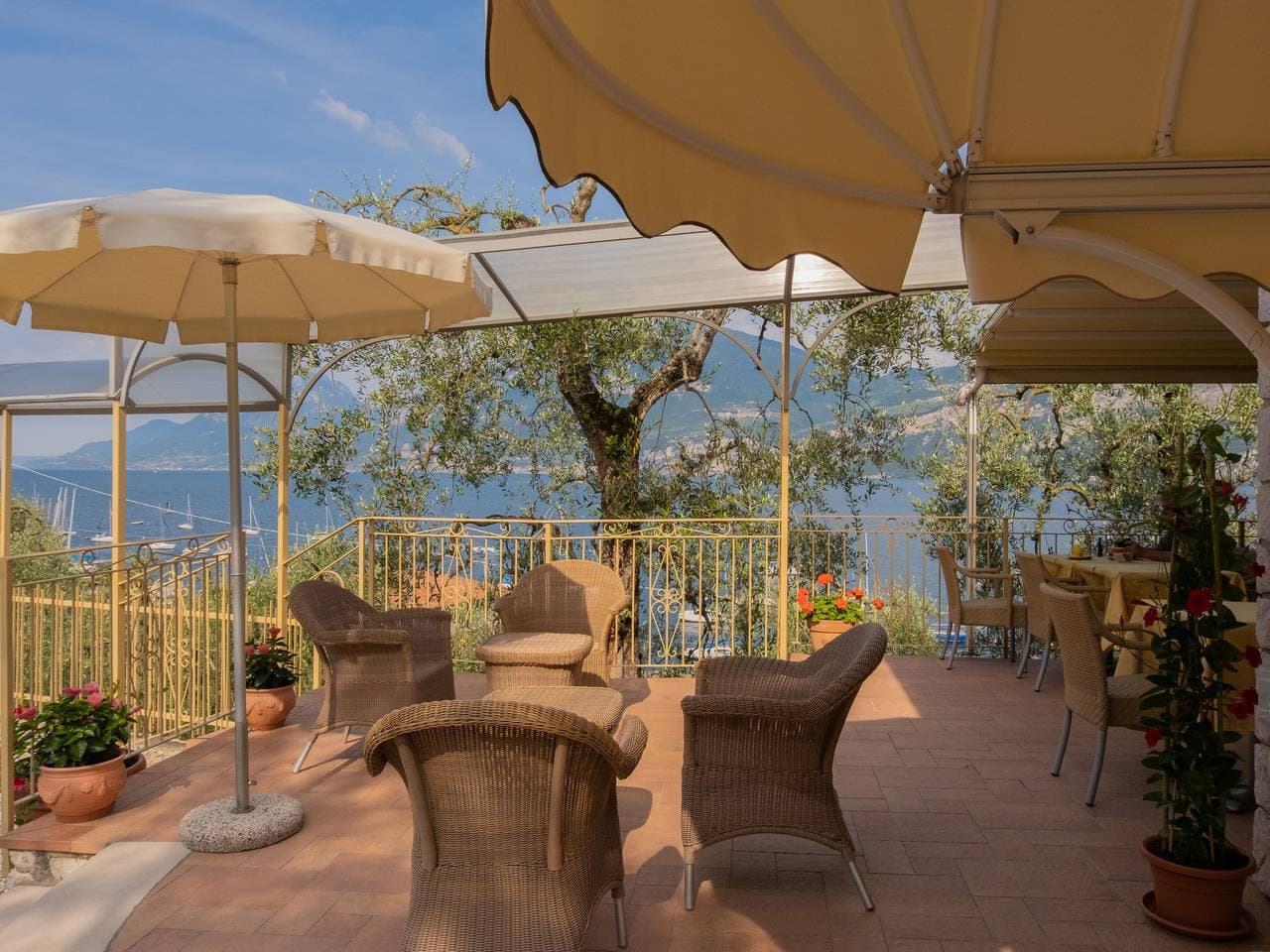 Foto aus einem Haus in Gardasee
