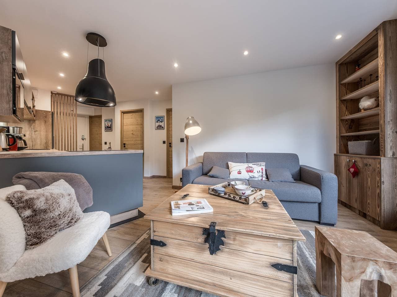 Foto 8 von 16: Moderne Wohnung in Courchevel 1850