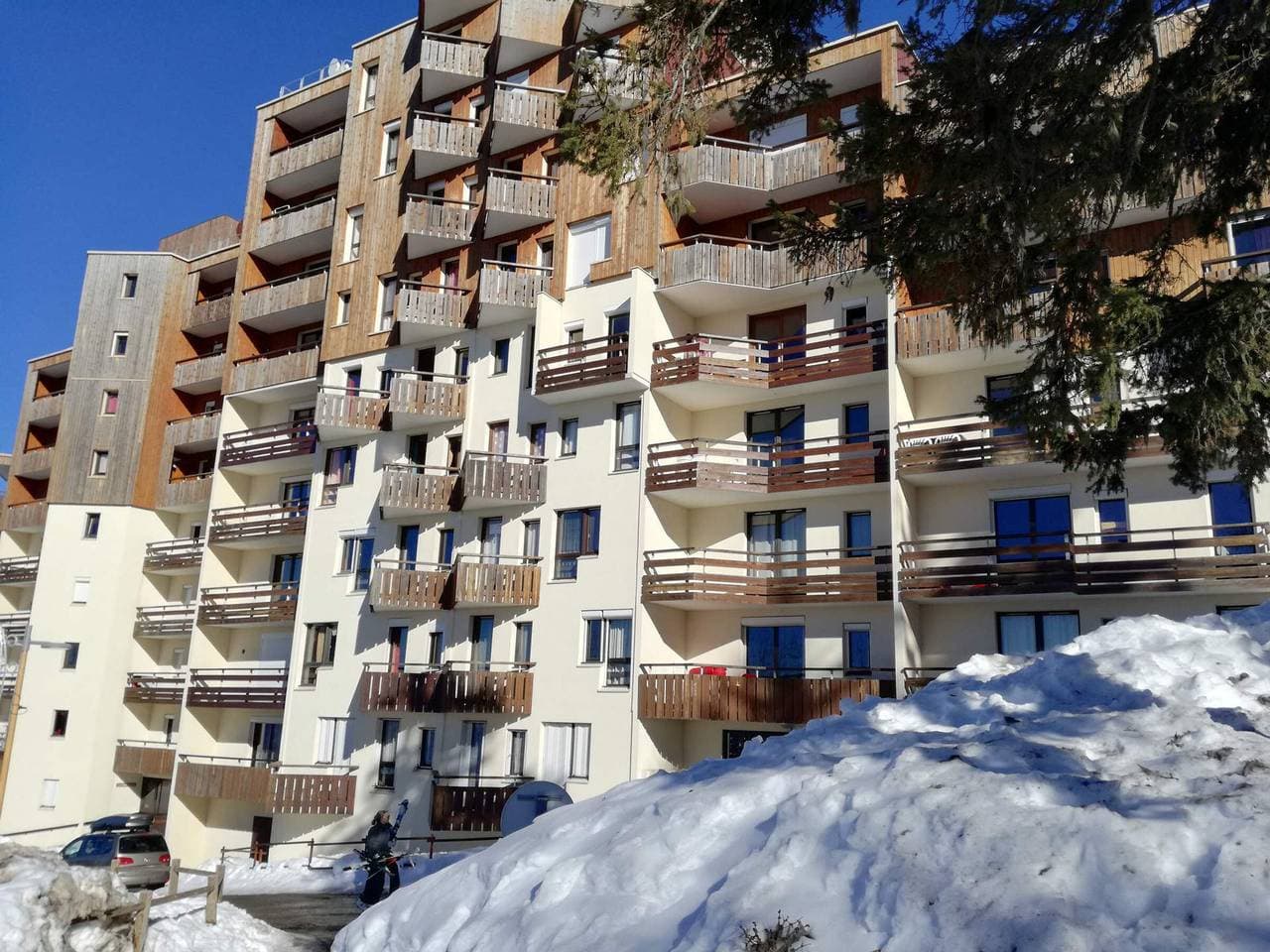 Foto 11 von 12: 27m² Wohnung, direkt an der Piste, 5 Pers, Balkon