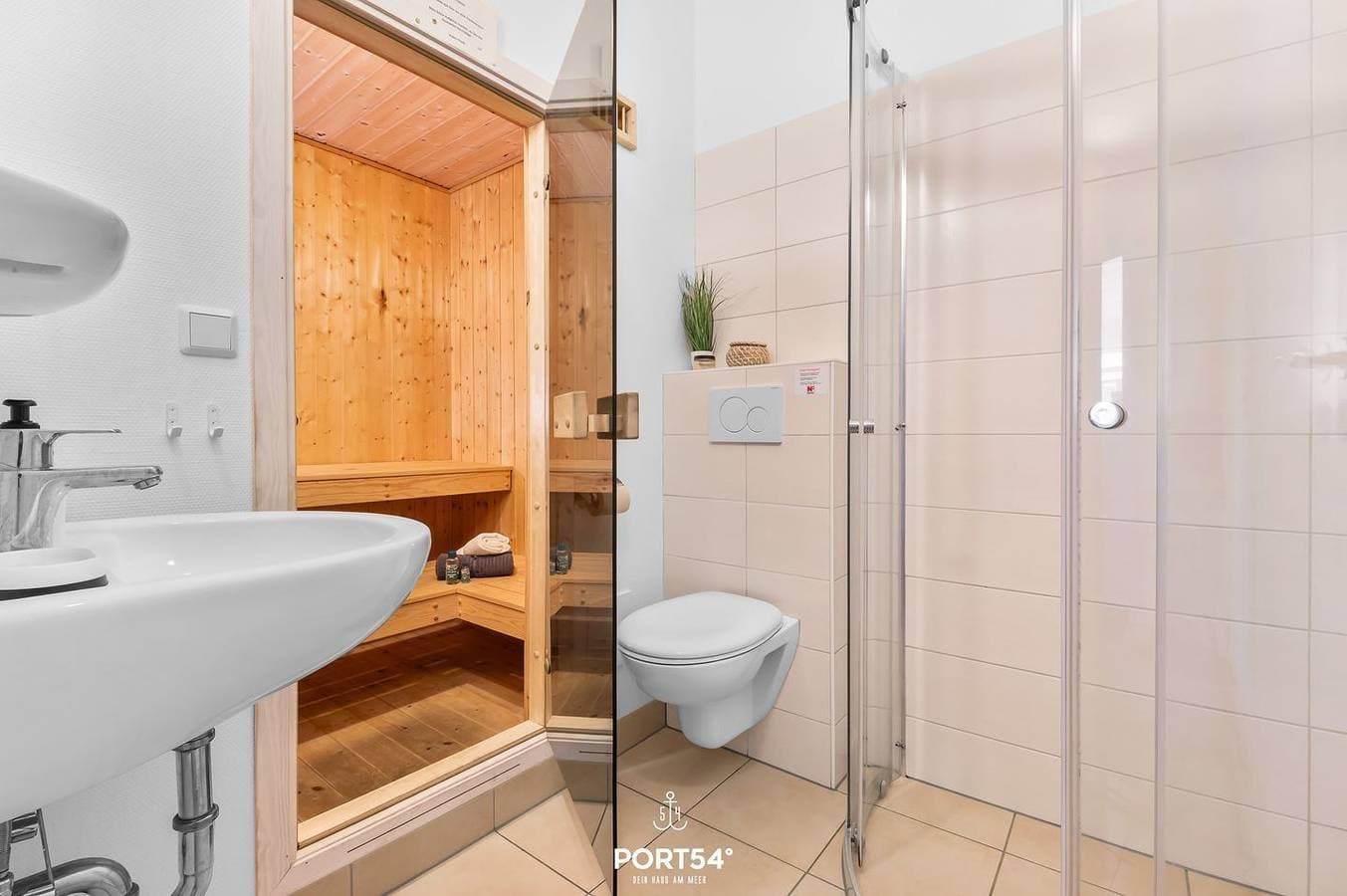 Foto 9 von 27: Panoramablick 11 - skandinavisch, gemütliches Ferienhaus mit Sauna