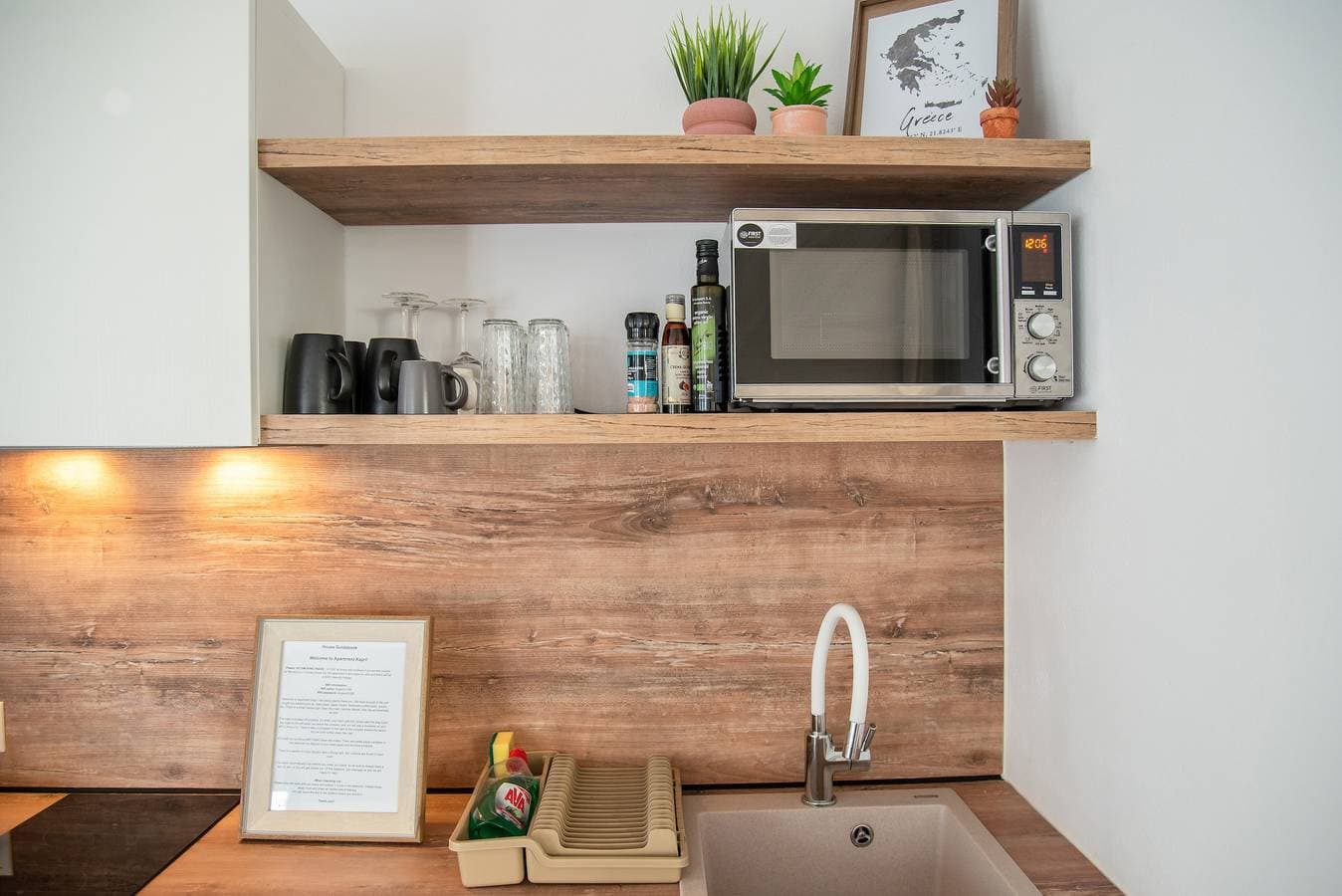 Foto 7 von 27: Apartment 'Luxury Sea View in Kastraki' mit Meerblick, WLAN und Klimaanlage