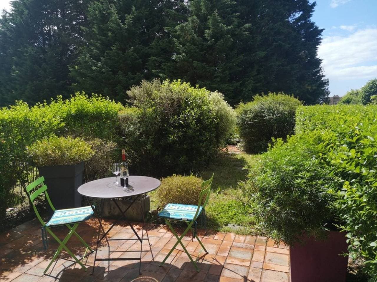Studio mit Garten und Parkplatz in Trouville 1
