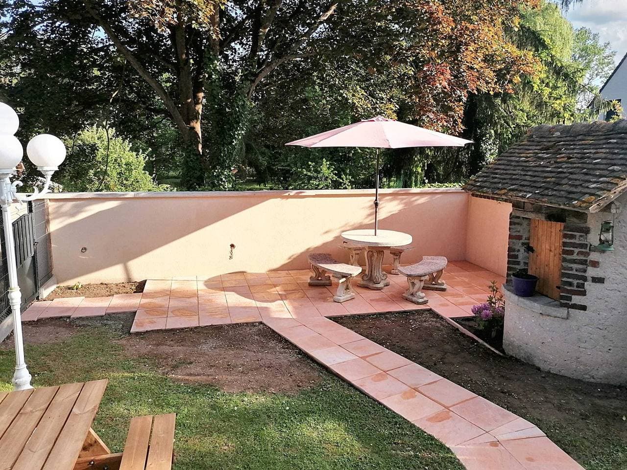Foto 9 von 15: Charmantes Haus in Sainte-Geneviève-lès-Gasny mit Garten