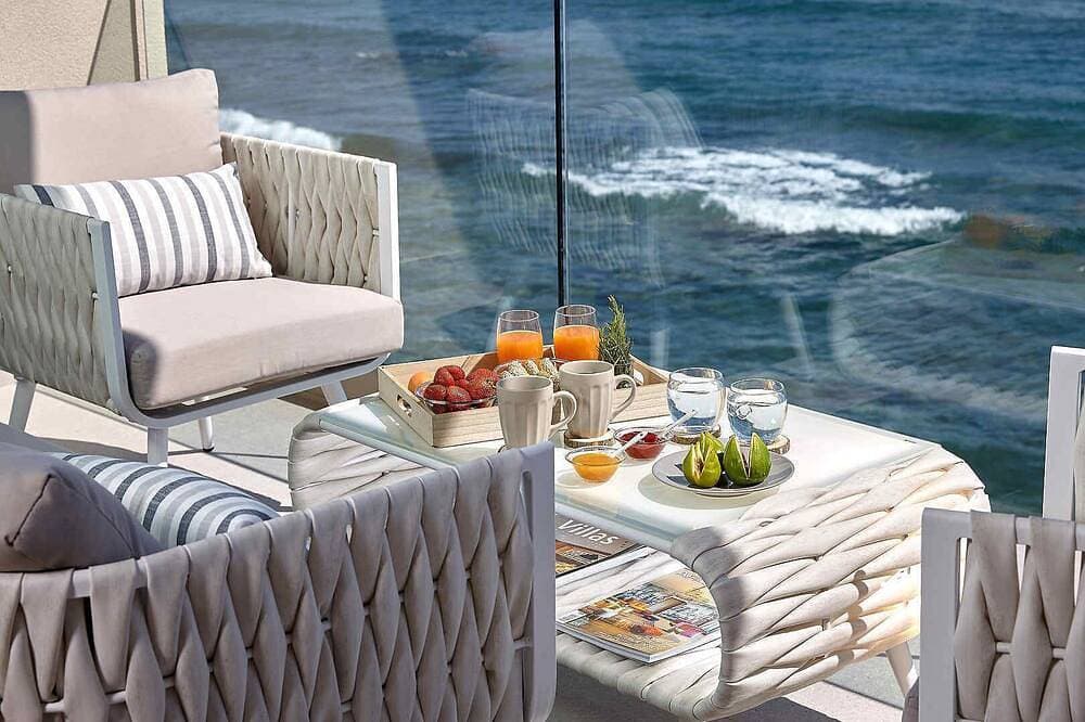 Foto 5 von 20: Neu 1 Schlafzimmer Apartments mit Meerblick, Infinity-Pool, familienfreundlich, Strand