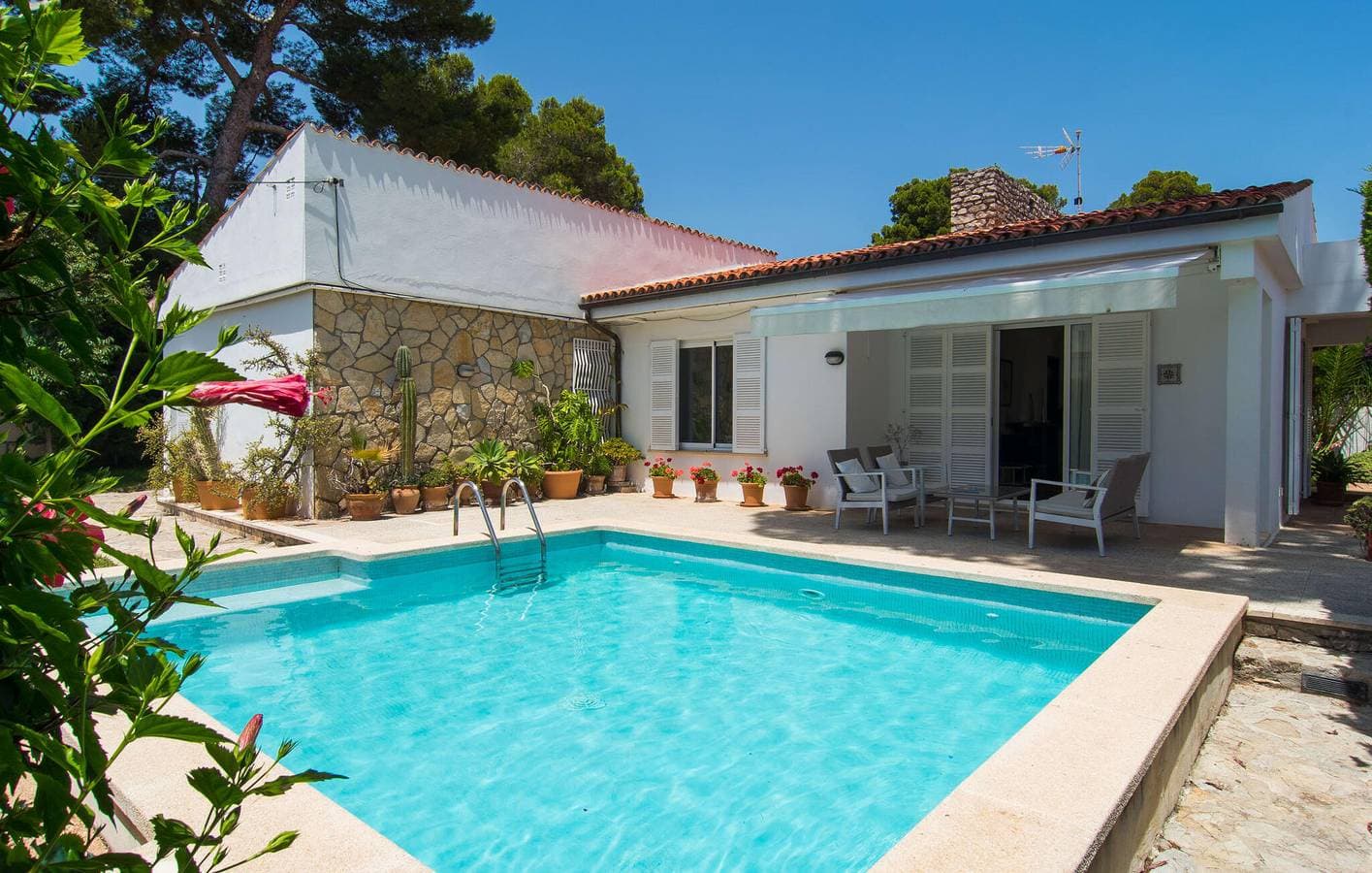 Foto 13 von 32: Rückzugsort am Strand mit Pool, AC und Terrasse