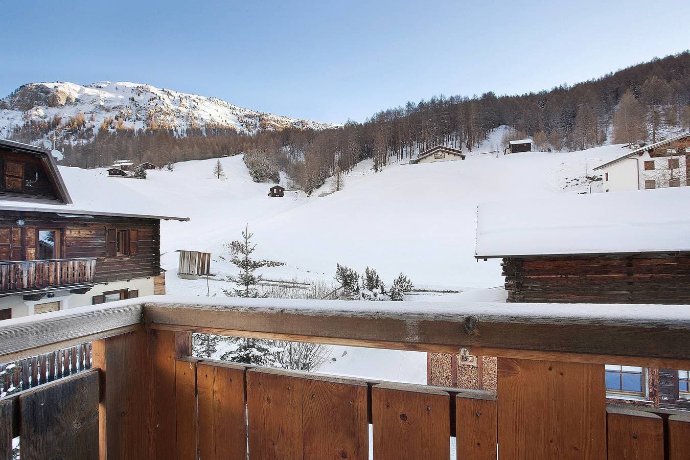 Foto 12 von 29: Ferienwohnung 'Al Bait Da Marangona 4' mit Bergblick, Gemeinschaftsgarten und WLAN