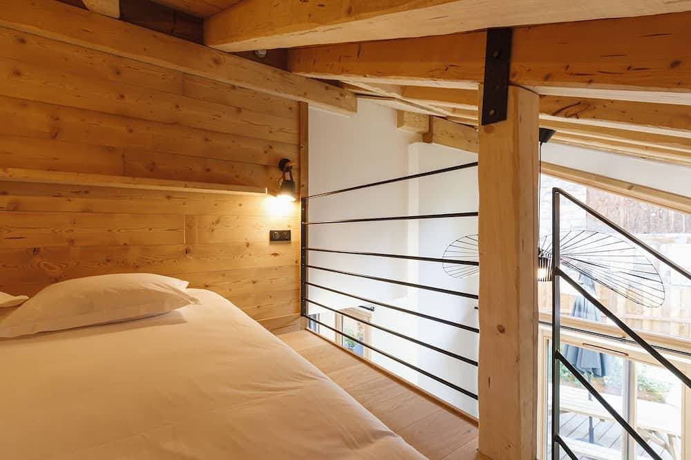 Foto 4 von 27: Chalet Bio Corti 4 Personnes Avec Bain à Remous et Sauna