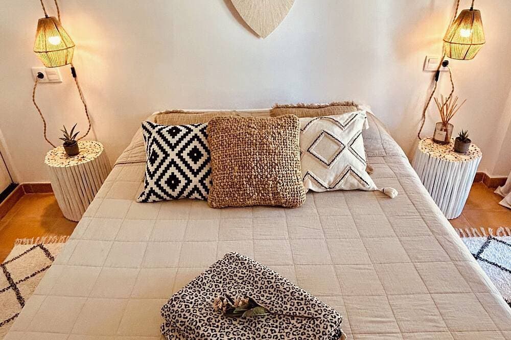 Foto 3 von 30: Can Somni: Zen, Chic & Bohemian  App With Pool. A Real Little Gem Fully Equipped