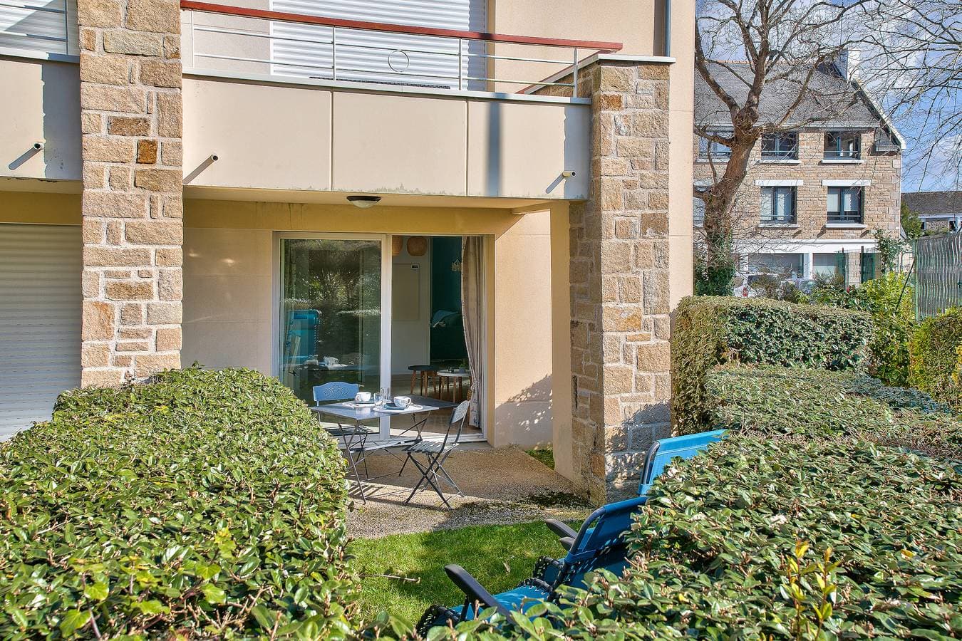 Foto 12 von 13: 400 m vom Meer entfernt, Apartment mit Terrasse für 2 Personen