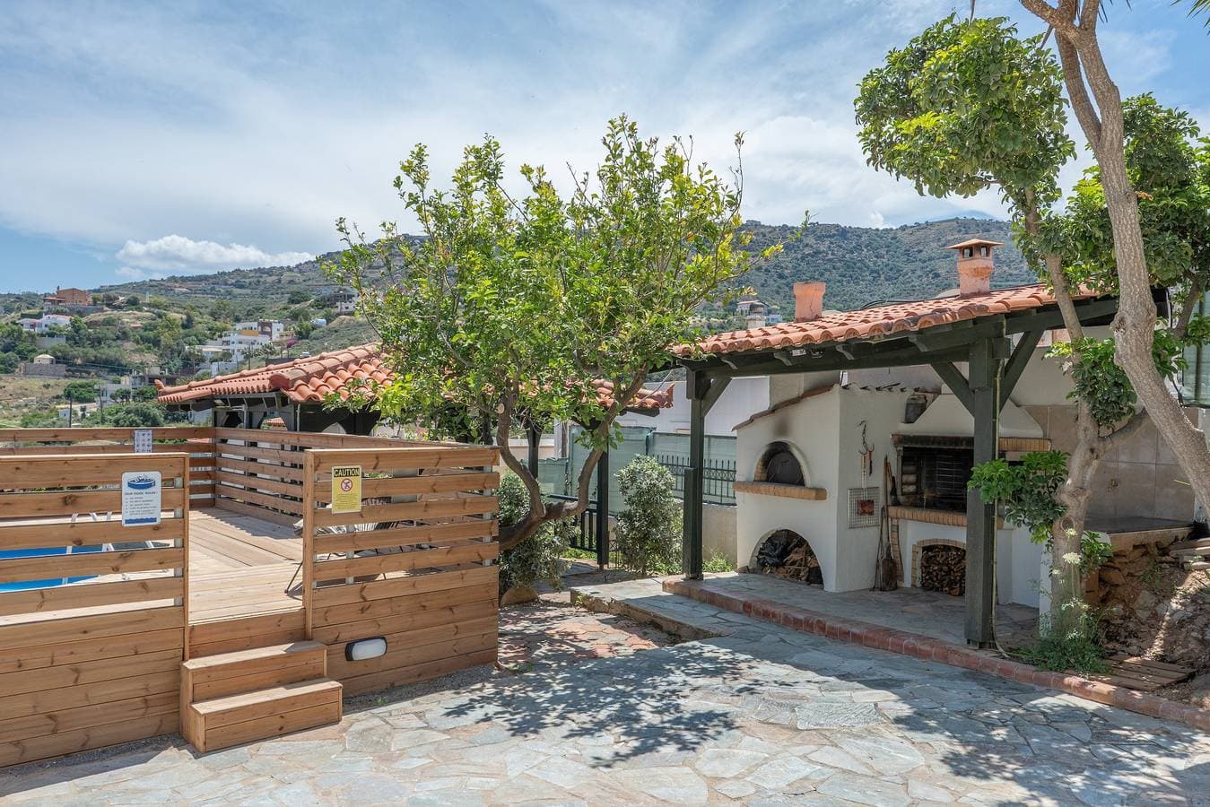 Foto 3 von 33: Ferienhaus 'Villa Melenia 1' mit privatem Pool, 5 Min. zum Meer, WLAN & Klimaanlage