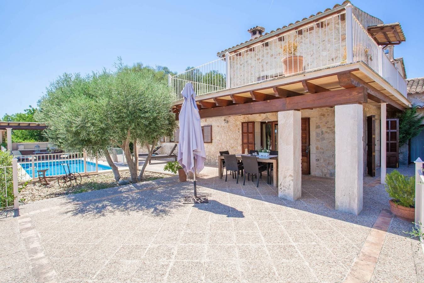 Foto 9 von 50: Sa Font - Ferienhaus mit privaten Pool in Petra. WiFi gratis
