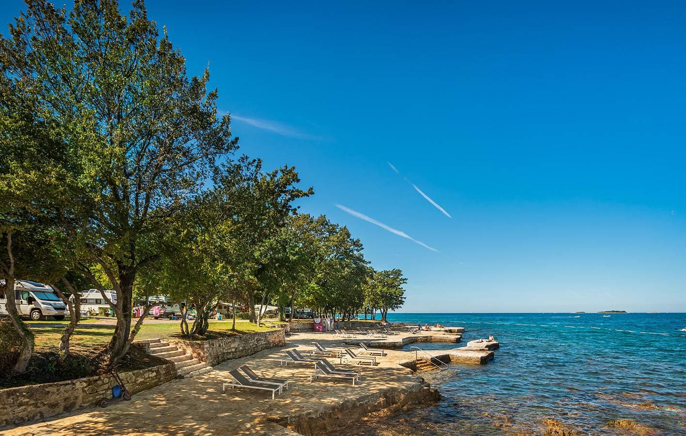 Foto 5 von 19: Reizendes Mobilheim mit Meerblick, Pool und WLAN – 2 km vom Strand entfernt