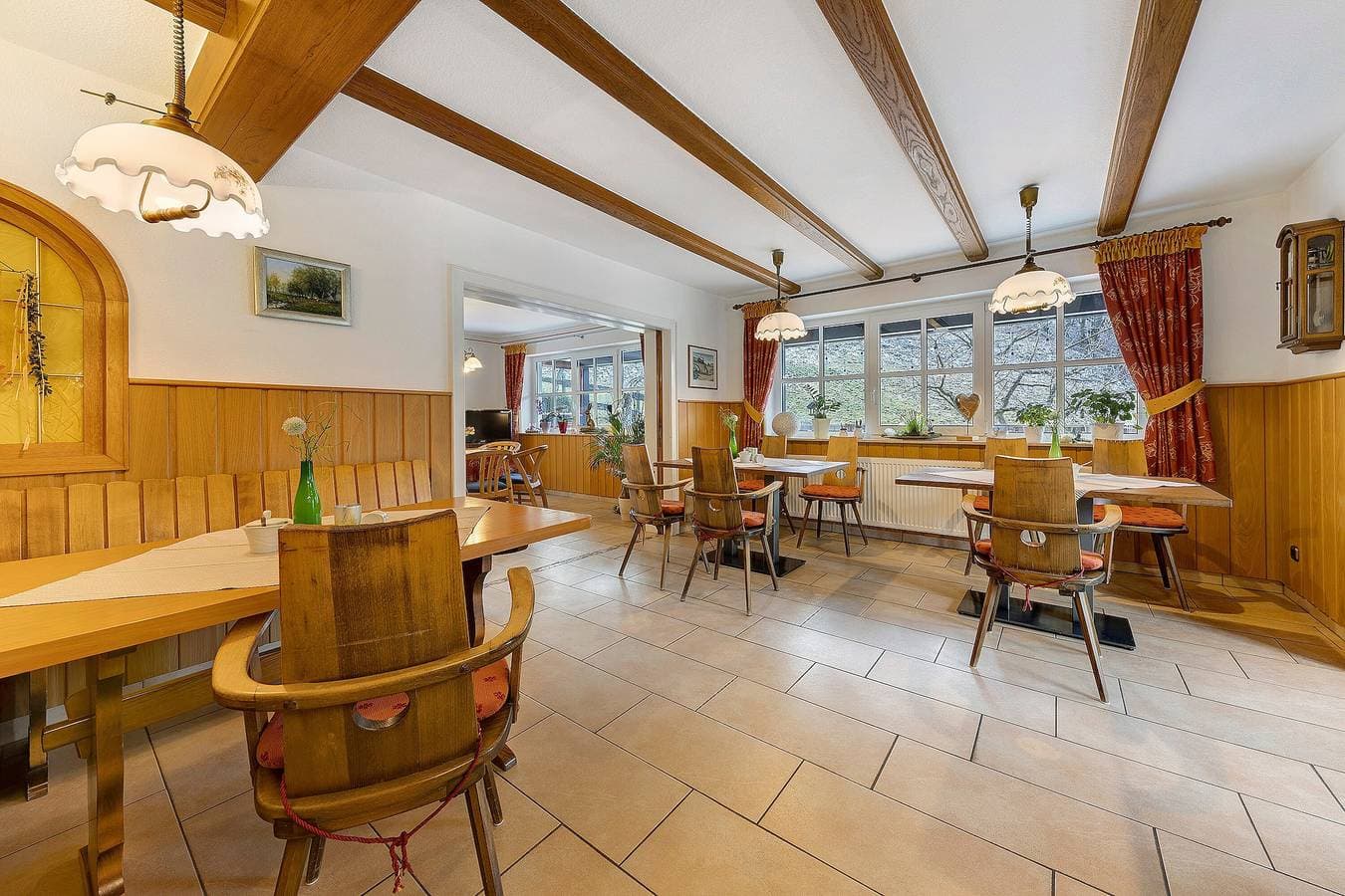 Foto 6 von 27: Lauras Landhauspension - Familienzimmer (Doppelzimmer mit anliegendem Kinderzimmer)