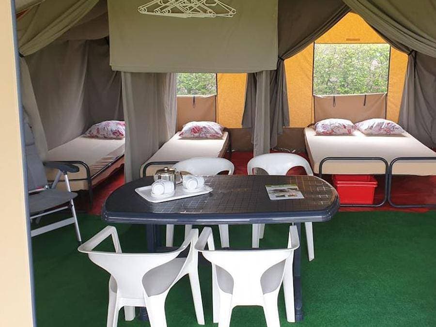 Foto 3 von 53: Camping Valkanela - Safarizelt 5 personen - Safarizelt Harmony