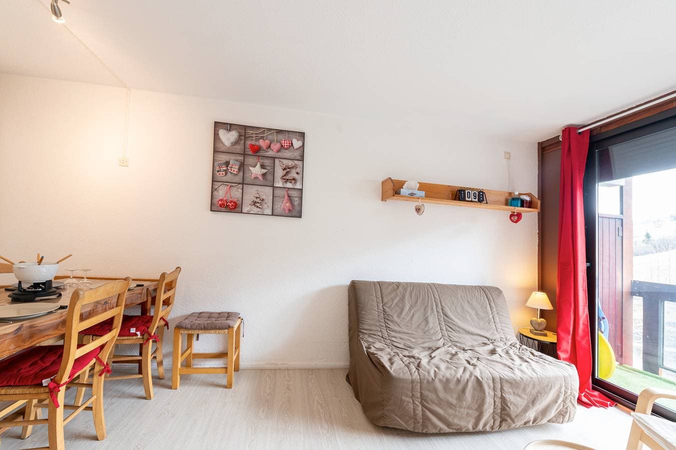 Foto 5 von 12: Le Corbier - Studio avec belle vue montagne