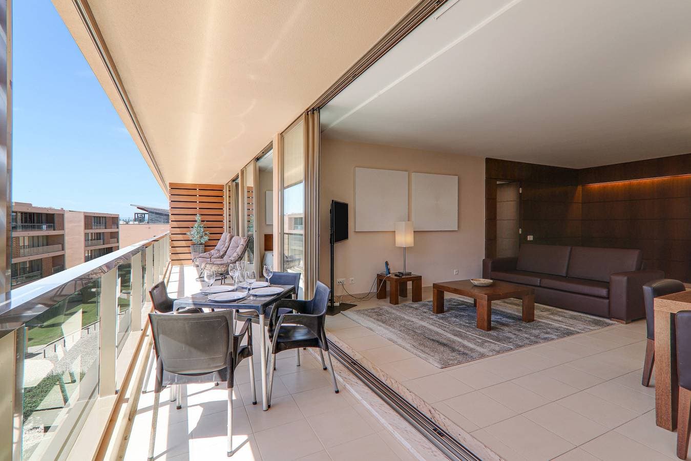 Foto 4 von 26: Apartment Salgados 12C mit Pool, WLAN, Klimaanlage, Balkon und Garten