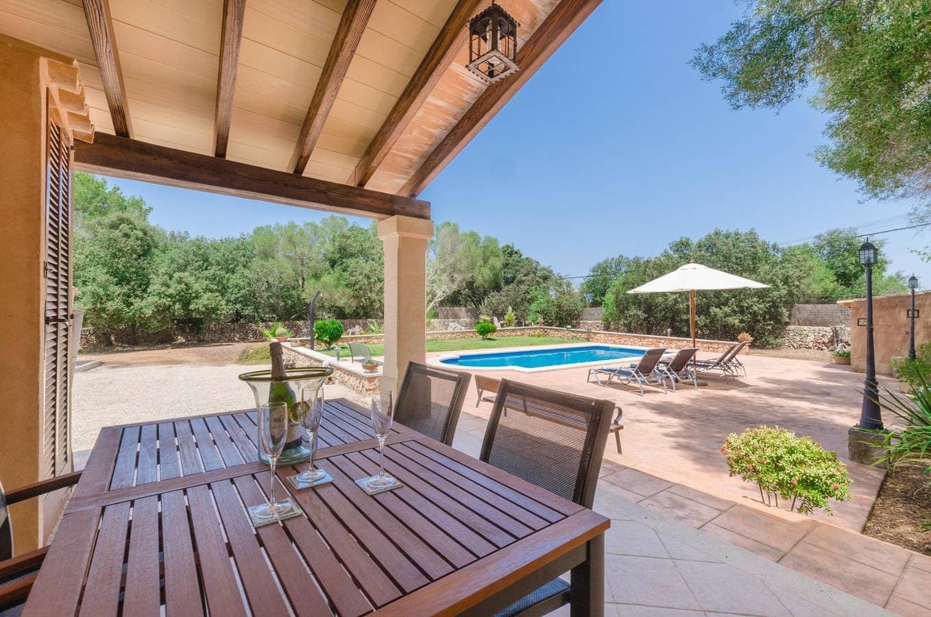 Foto 8 von 36: Son Garbi - Ferienhaus mit privaten Pool in Algaida. WiFi gratis