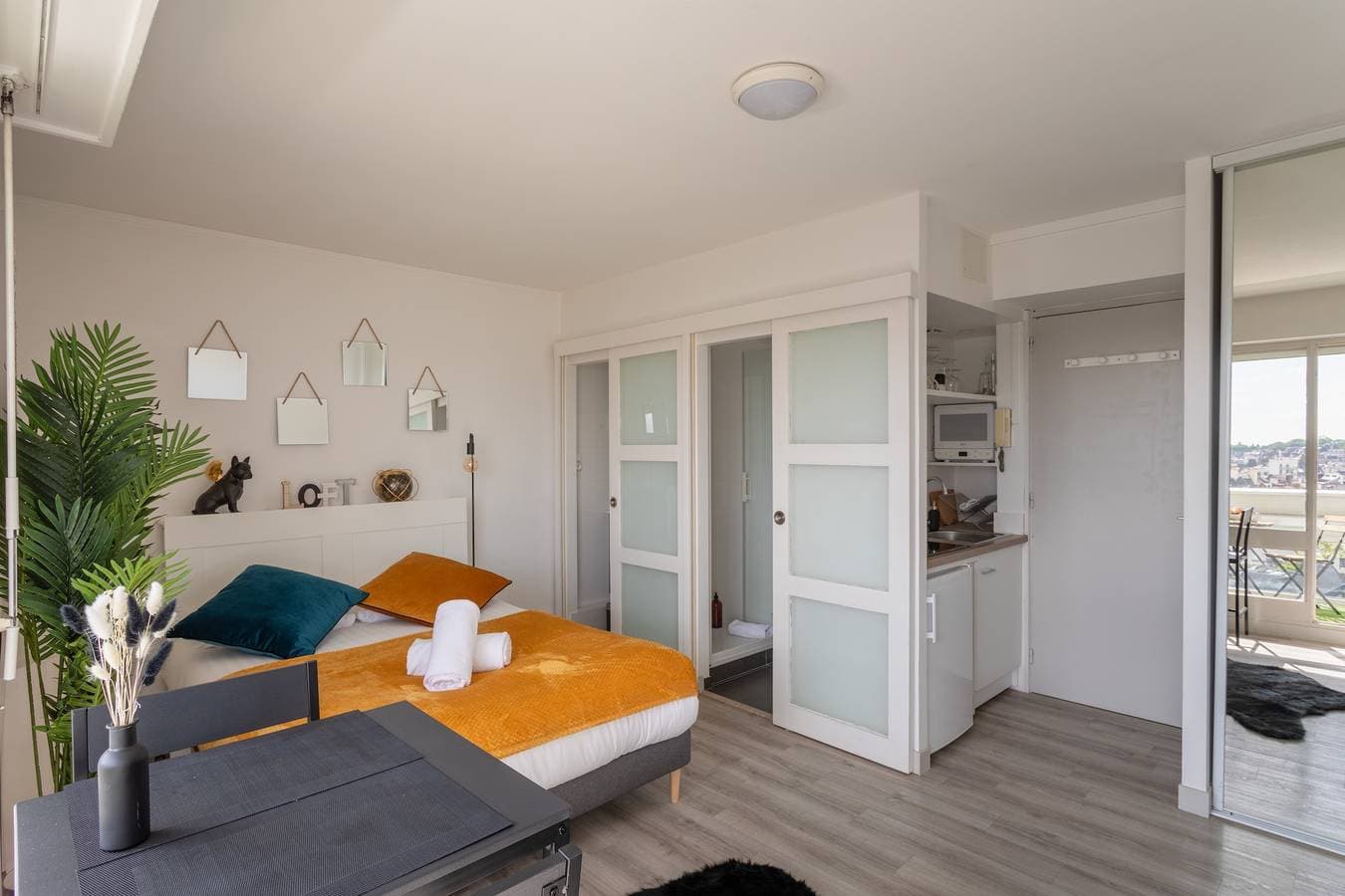 Foto 6 von 11: Ferienwohnung für 2 Personen mit Balkon