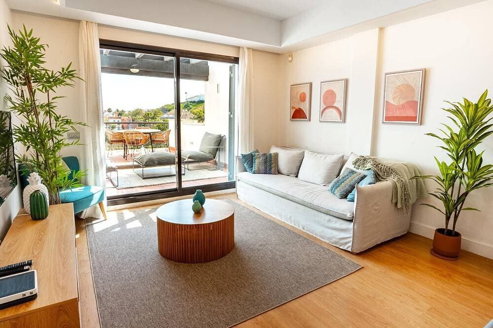 Foto 9 von 25: Penthouse mit Meerblick, 6 Pers.