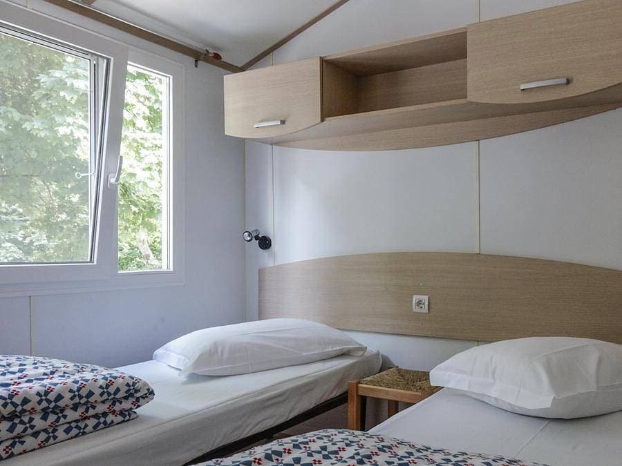 Foto 3 von 30: Camping Colleverde - Mobilheim 2 personen - Kühlschrank - Aber keine Küche