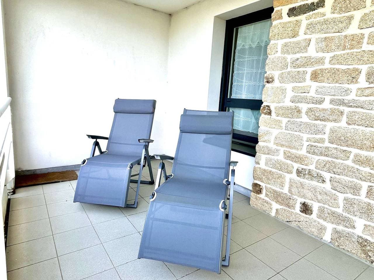 Foto 7 von 17: Modernes 2-Zimmer-Apartment mit Meerblick und Parkplatz in Étel