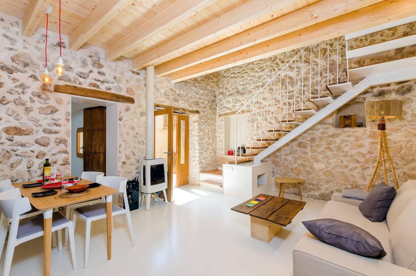 Foto 4 von 29: Casa Vella (Vall Petit) - Ferienhaus mit Terrasse in Mancor De La Vall. WiFi gratis