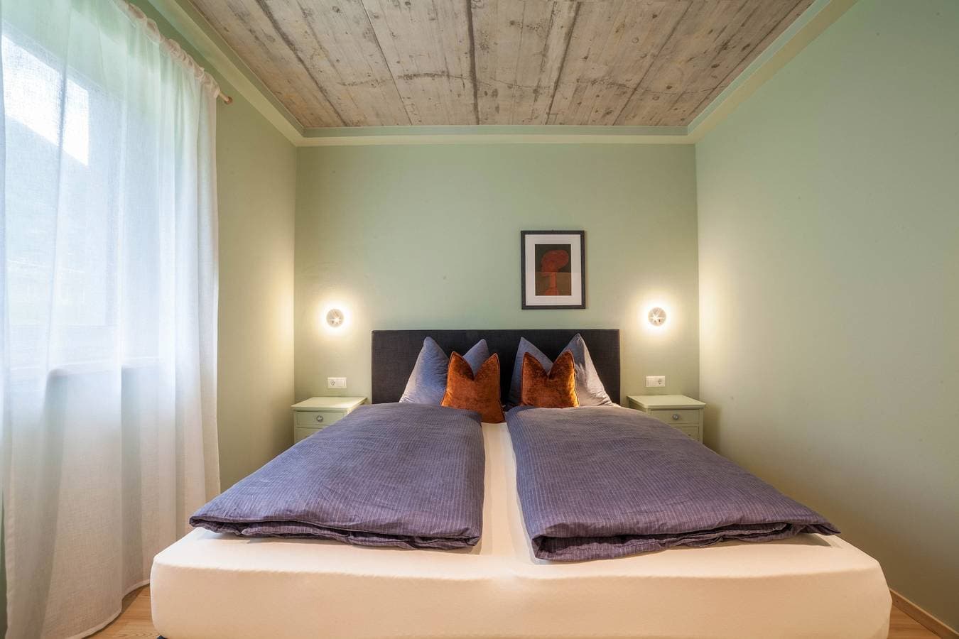 Foto 8 von 32: Ferienwohnung Das Runde mit Bergblick, WLAN, Garten und Terrasse