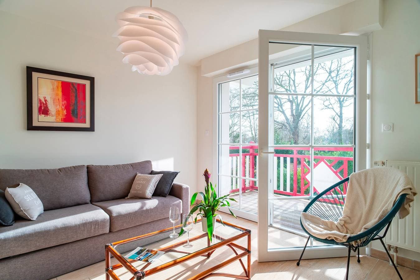 Foto 10 von 14: Ferienwohnung für 4 Personen mit Balkon