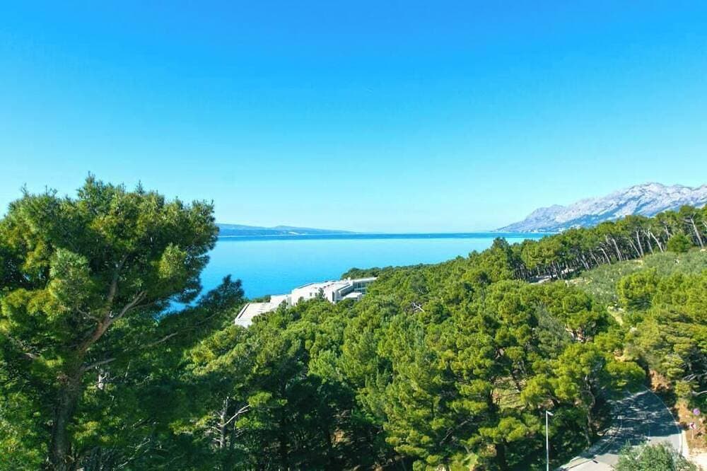 Foto 8 von 10: Villa Ivka Apartment D - terrace with panoramic views, 1 Br + ensuite bathroom