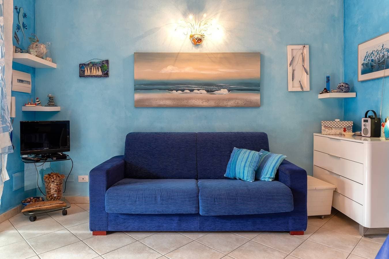 Foto 6 von 23: Ferienwohnung 'L'Elicriso - Profumi Di Sardegna' mit Meerblick, privater Terrasse und Klimaanlage