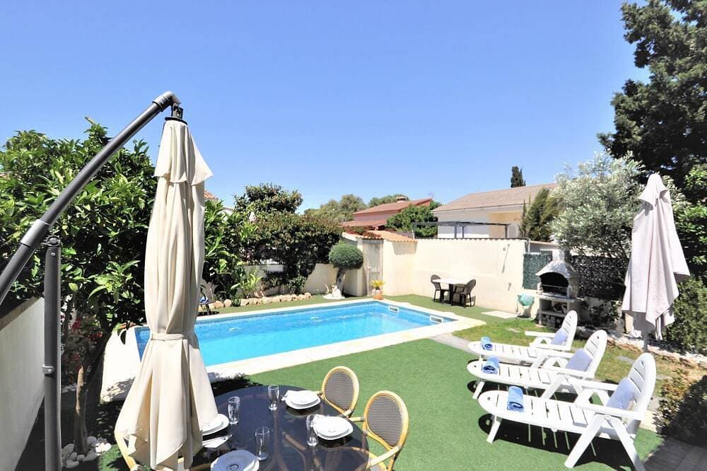 Foto 11 von 30: Villa Hugo Casa en zona residencial tranquila Bahía Grande con Piscina Privada.