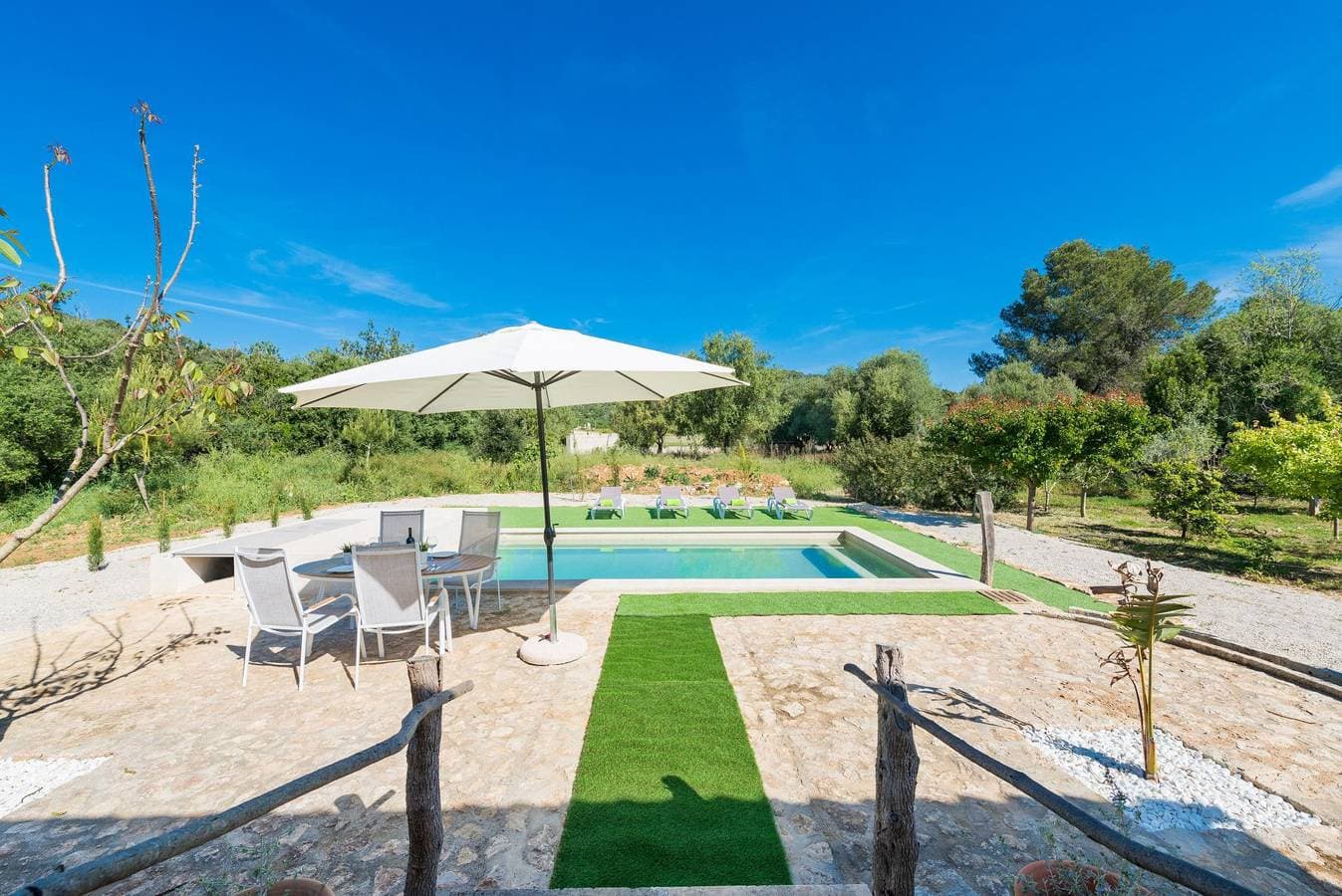 Foto 9 von 47: Son Ferragut - Ferienhaus mit privaten Pool in Sa Pobla. WiFi gratis