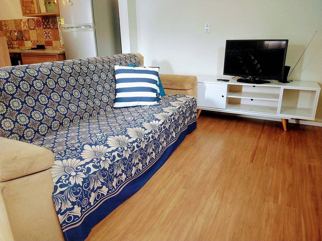 Foto 7 von 8: Loft com Churrasqueira e Piscina em Canasvieiras