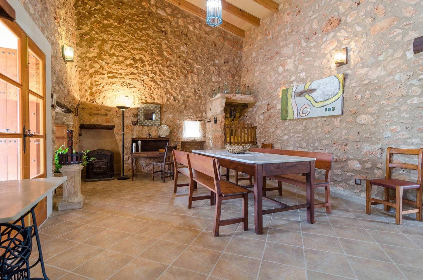 Foto 12 von 36: Son Garbi - Ferienhaus mit privaten Pool in Algaida. WiFi gratis