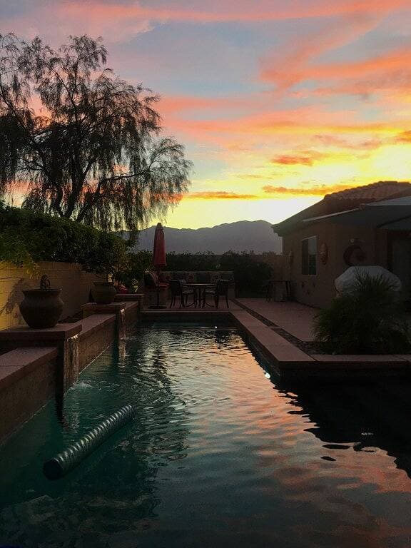 Foto 13 von 26: Privater Pool Casita - Super privat, Blick auf die Berge!
