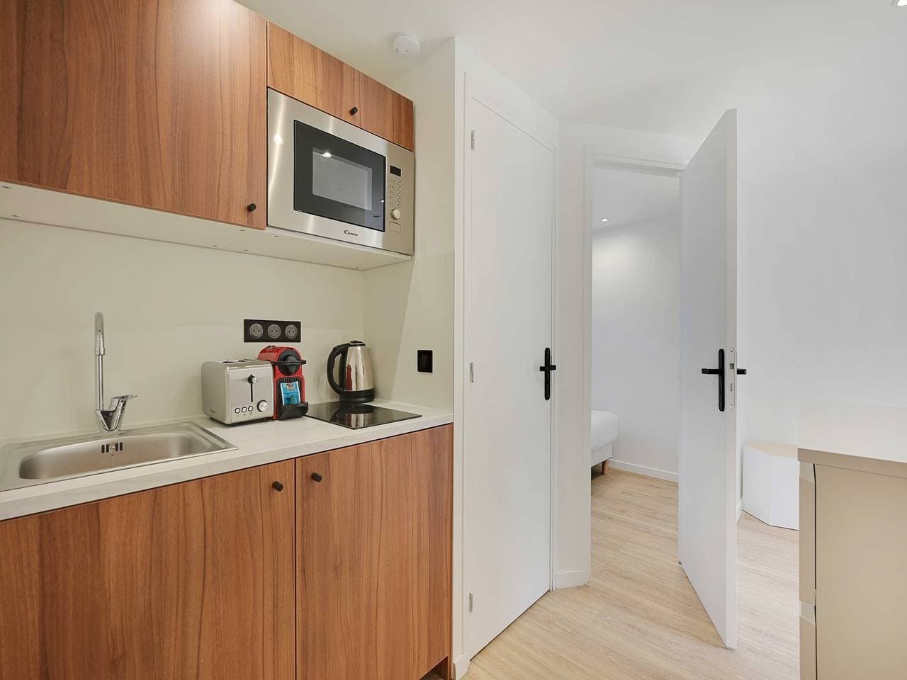 Foto 4 von 5: Gemütliches, voll ausgestattetes Apartment - 1 Schlafzimmer/2 Personen - Aubervilliers