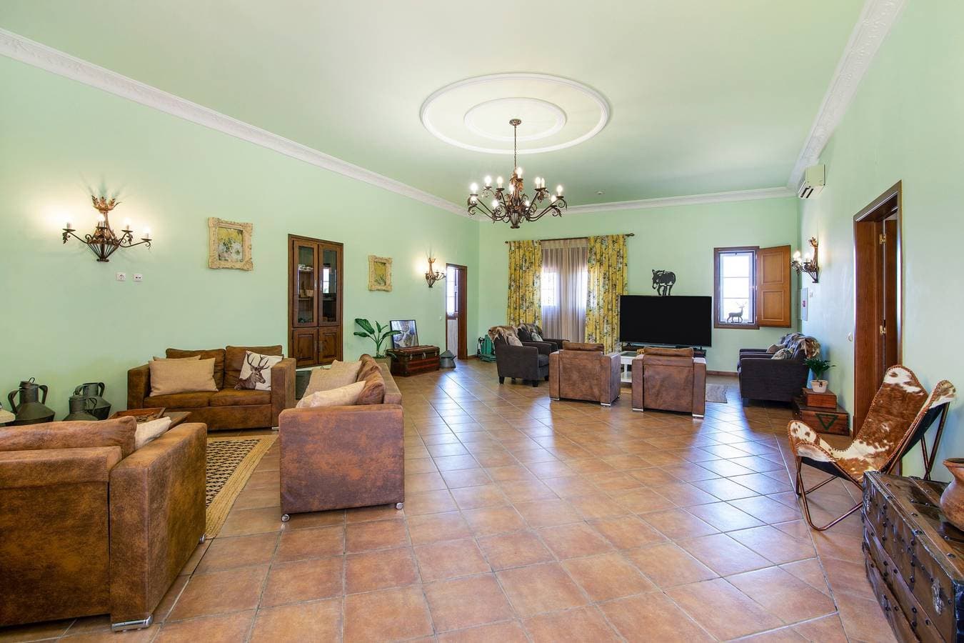 Foto 4 von 54: Zimmer 'Quarto Rosa - Blick aufs Land' mit Gemeinschaftspool, WLAN und Klimaanlage