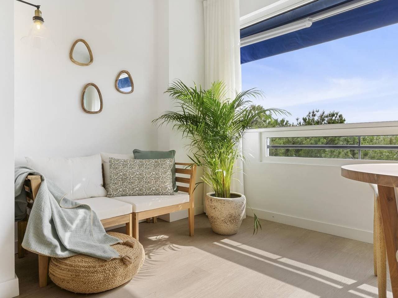 Foto 8 von 26: Ferienwohnung für 2 Personen mit Meerblick