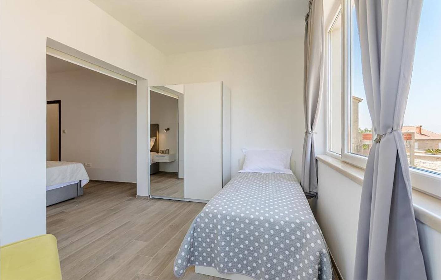 Foto 13 von 22: Gemütliche 1-Zimmer-Wohnung mit Terrasse, 100 m vom Strand entfernt, kostenloses WLAN und Parkplatz