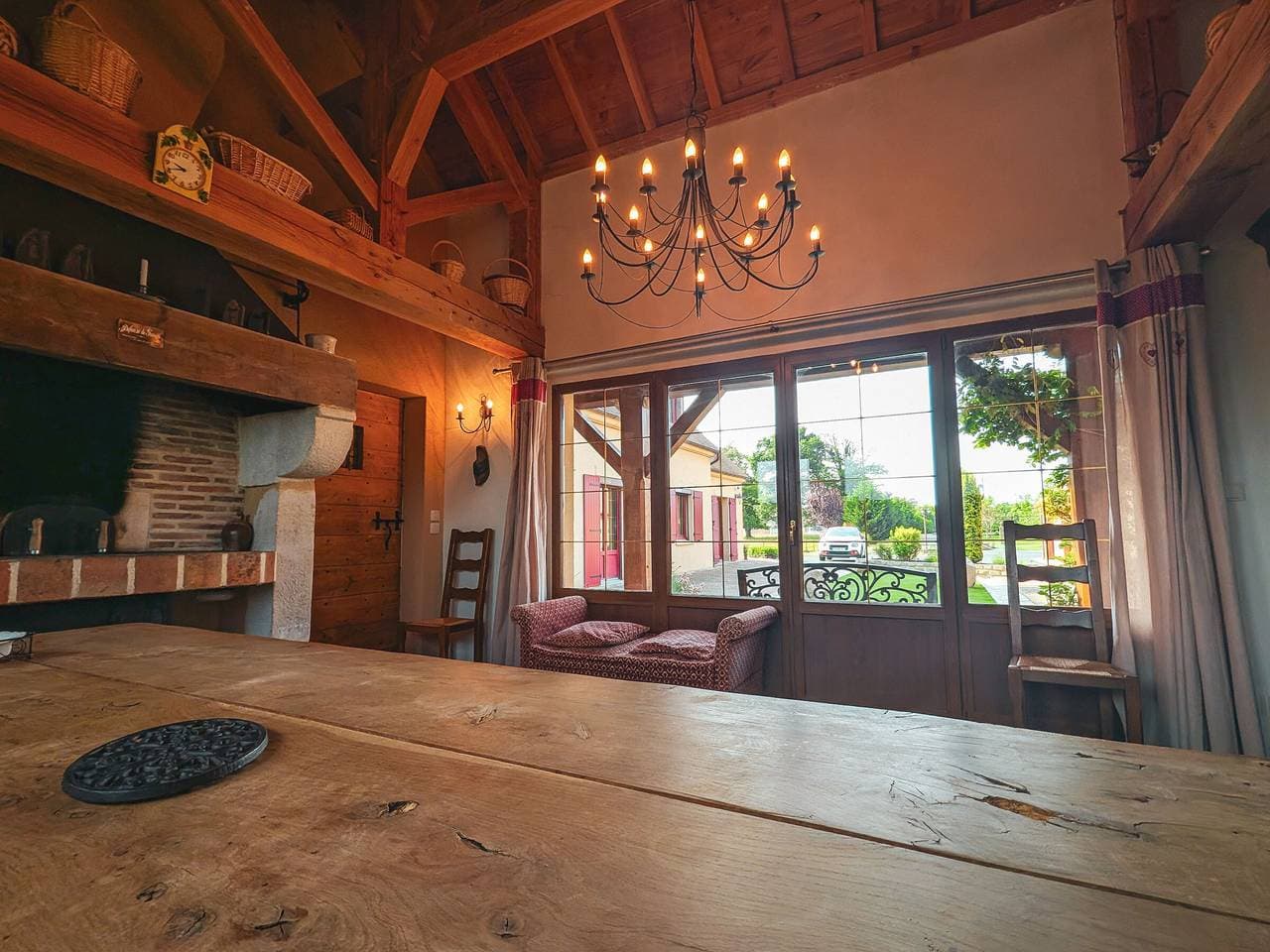 Foto 9 von 36: Gemütliches Ferienhaus in der Berry-Region mit Garten, Terrasse, Spielzimmer und Nahe Golf Spa